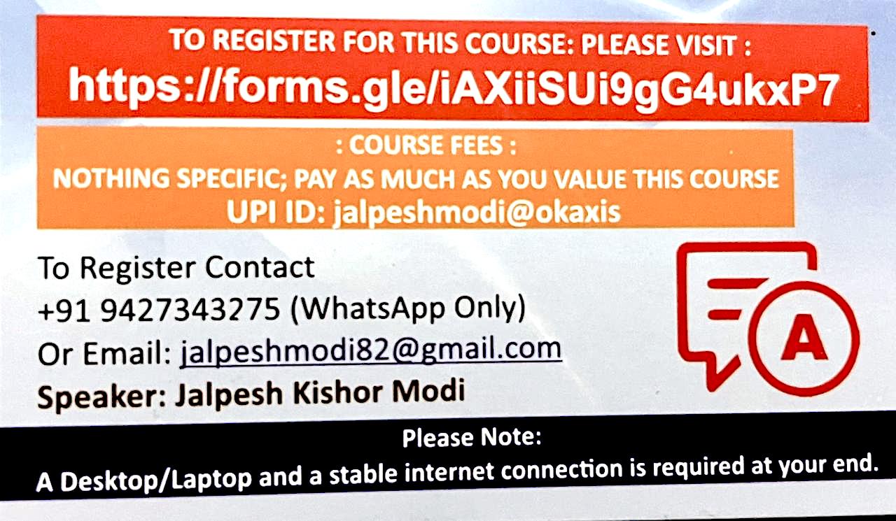 A Course on Financial Awareness