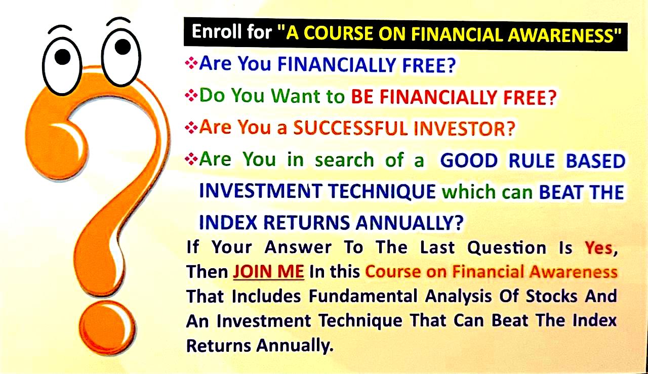 A Course on Financial Awareness